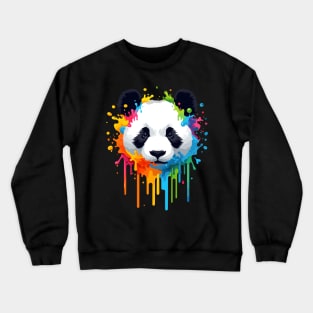 Giant Panda Colors Crewneck Sweatshirt